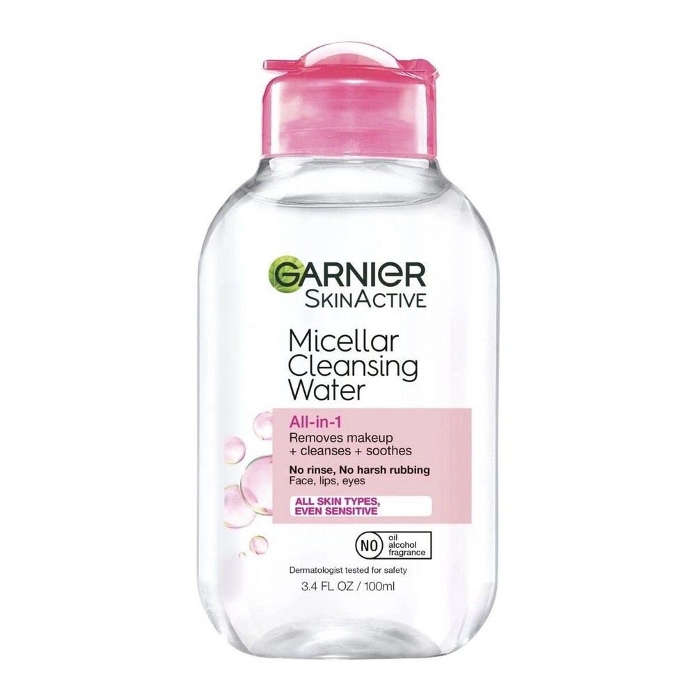 Micellar Cleansing Water All-in-1 Makeup Remover 3.4oz Travel Size NEW